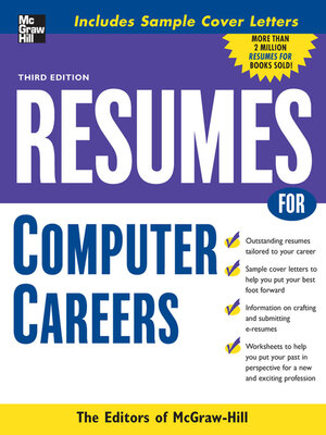 cover image of Resumes for Computer Careers
